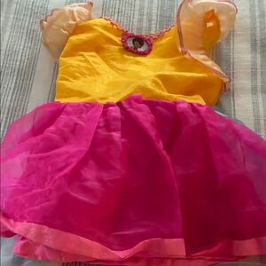 Kids Princess Costume - Yellow and Pink